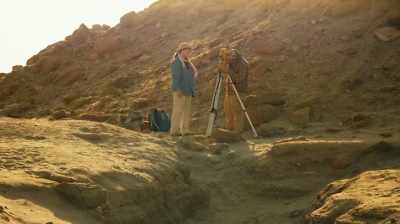 The second chamber
had a collapse, - Lost Kingdom of the Black Pharaohs