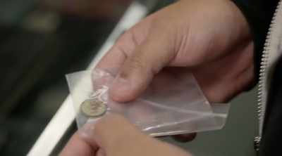 ‐ The second coin was
buried directly beneath - Lost Gold of World War II