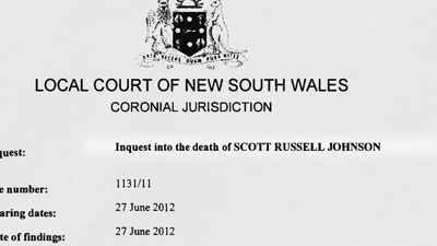 The second inquest
was fairly pro forma, - Never Let Him Go