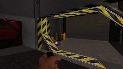 The second thing is that, because
the game was so heavy on interactivity - FPS: First Person Shooter