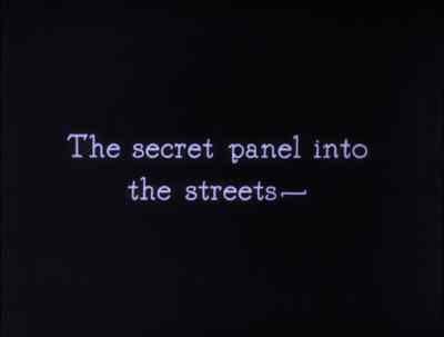 The secret panel into the streets... - The Thief of Bagdad