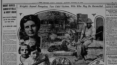 The seemingly senseless slaughter
made national headlines. - Frank Lloyd Wright: The Man Who Built America