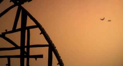 The setting sun
tingled our skin, - Memoir of a Snail