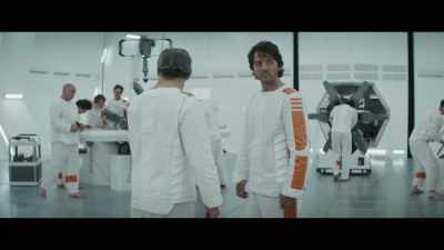 The seven tallies are the running shift - Star Wars: Andor