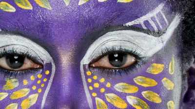 The shape here is
a little bit thicker above the eye, - Glow Up: Britain's Next Make-Up Star