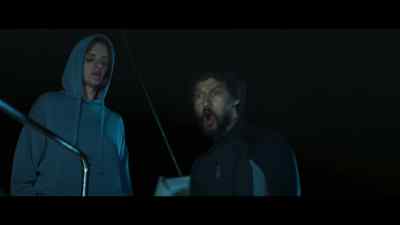 The shark bit into the bags - Fear