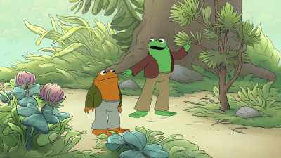 The sharp, fresh scent of pine needles. - Frog and Toad