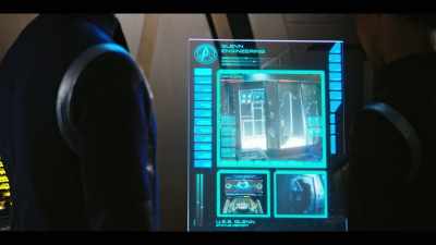 The shatter pattern of the reaction cube, - Star Trek: Discovery