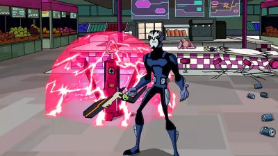 >> THE SHIELD FLUCTUATION USES A
B'KARYIX ALGORITHM. - Ben 10: Omniverse