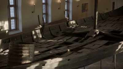 The ship, it has a keel
going all the way, - Origins: The Journey of Humankind