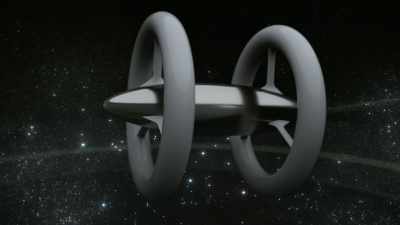 The ship itself
would be enclosed in
its own space-time bubble. - Cosmos: Possible Worlds