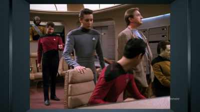 The ship was new,
but in launching it, - The Center Seat: 55 Years of Star Trek