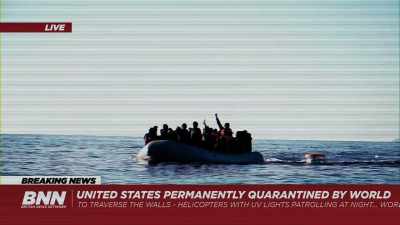 The ships attempting to cross the Atlantic - Age of the Living Dead