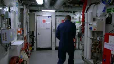 The ship's headcount
is almost complete. - Warship: Life at Sea