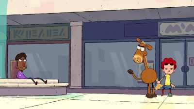 The shoe must-- - It's Pony
