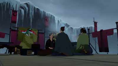 The shogun will appoint
a successor at our request. - BLUE EYE SAMURAI