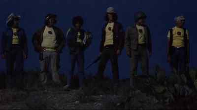 The shooters' camp is down
there. Keep it as quiet as you can. - Bless the Beasts &amp; Children