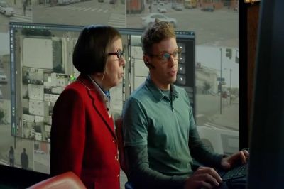 The shooter's car didn't
have plates, but... - NCIS: Los Angeles