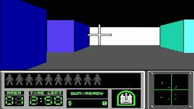 The simple Dungeons and
Ultima ones were just colored - FPS: First Person Shooter