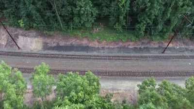 The site lies
on private railroad property - Secrets of the Underground
