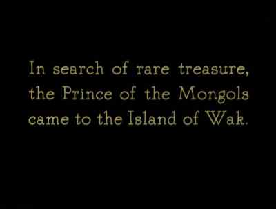 The sixth moon. - The Thief of Bagdad