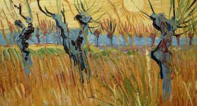 The sky became yellow, - Van Gogh: Of Wheat Fields and Clouded Skies