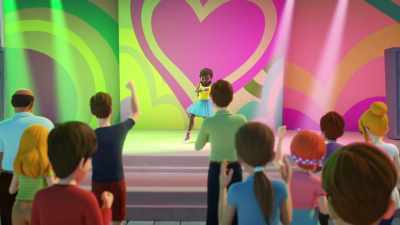 The sky is blue,
the sun is bright, - LEGO Friends: Girls on a Mission
