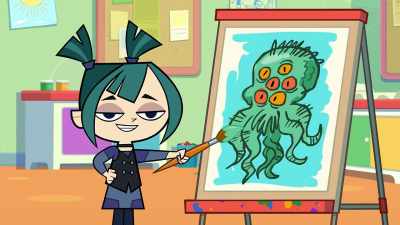 "The sky grew dark.
The wind howled! - Total DramaRama