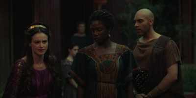 The slave, Aprio,
was found dead in Baiae. - Domina