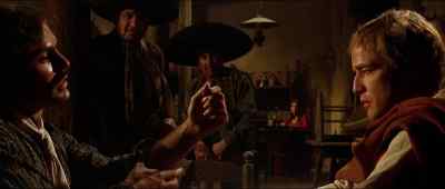 The sleeve, señor. - The Appaloosa