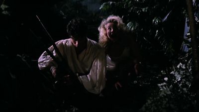 The slightest touch on that vine and the mahogany log - Slave Girls from Beyond Infinity