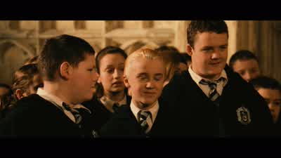 The slugs here, interestingly enough, non-CGl character completely. - Harry Potter and the Chamber of Secrets