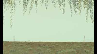 The small branch he was holding onto
bent over and split. - The Swan
