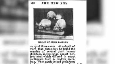 The Smithsonian was out
buying these skeletons. - Alien Worlds: Giants and Hybrids