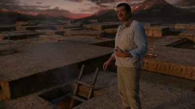 The smoke from those
small fires did little to - Cosmos: Possible Worlds