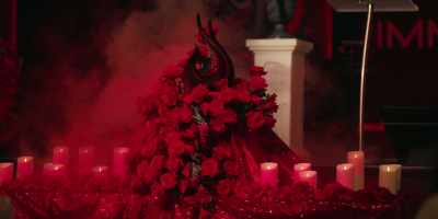 - The smoke going off
and the red lights, - Bray Wyatt: Becoming Immortal