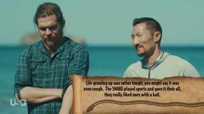 "The Snake played sports - Snake in the Grass