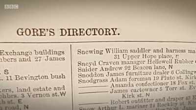 The Snewings first appear - A House Through Time