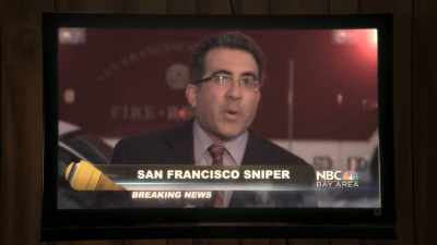 The sniper is still
at large after a midday
shooting rampage. - Trauma