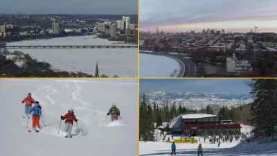 ♪ The snow fell down
on London town, ♪ - Jingle Bell Run
