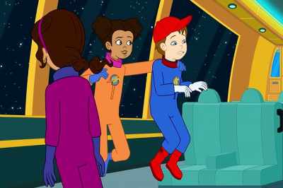 The soccer broadcast. It's back online.
Keesha, you got it. - The Magic School Bus Rides Again