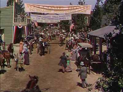 - The soldiers are coming!
- Here they come! - The Man from Colorado