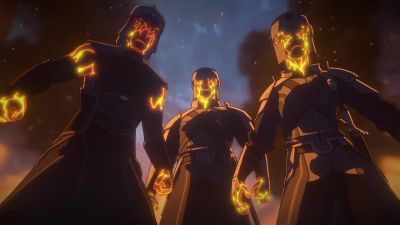 The soldiers! They're immune to the fire! - The Dragon Prince