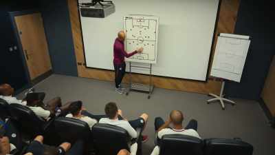 The solution is, you defend here
if they attack these three areas. - All or Nothing: Manchester City