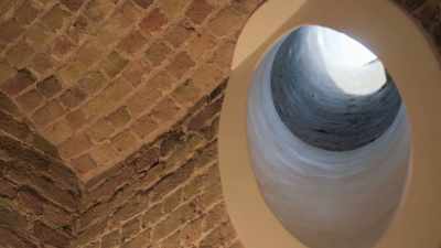 -- The solution for today's guests was
to drill shafts through - Extraordinary Escapes with Sandi Toksvig