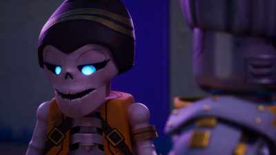 The Sorceress is
probably long gone, - LEGO Ninjago: Dragons Rising