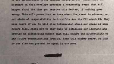 The sort of impressions - Unabomber: In His Own Words