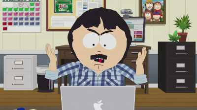 The sound keeps clipping - South Park (Not Suitable for Children)