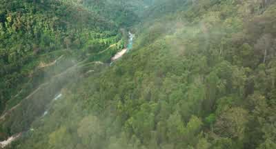 The sound of river down the valley. - Pole to Pole with Will Smith