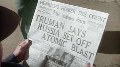 THE SOVIET UNION TESTED
ITS FIRST ATOMIC BOMB, - America in Color